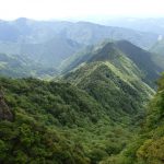 奈良県の大峰山系「稲村ケ岳」